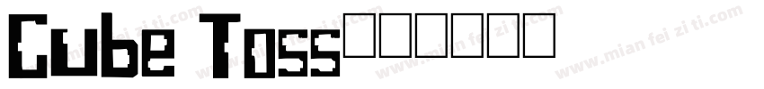 Cube Toss字体转换